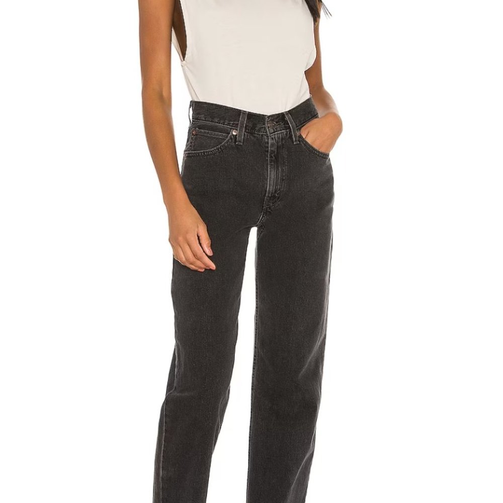 Levi's Dad Jean in Rad Dad (Faded Black)